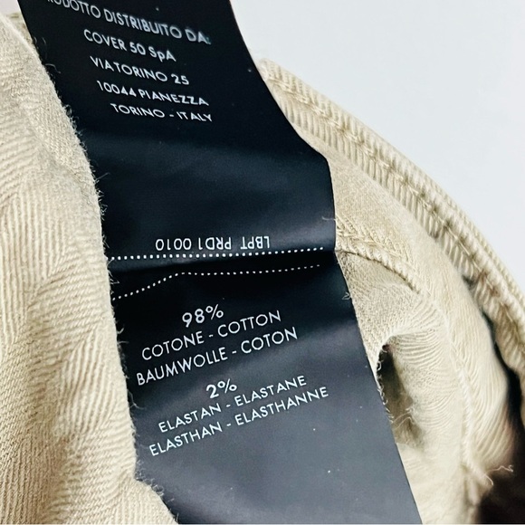 PT Torino Taupe Gray Jazz Tapered Jeans 38W - Picture 7 of 12